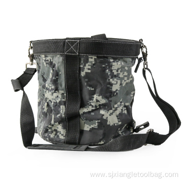 Durable Tool Bucket Bag with Shoulder Strap Handle